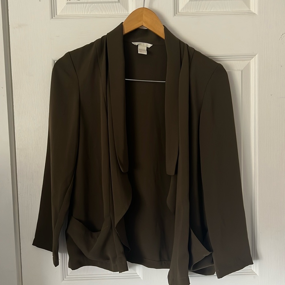 Olive green blazer